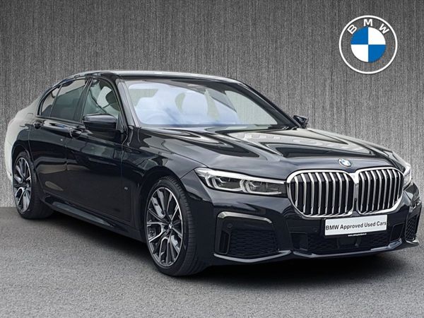 BMW 7-Series Saloon, Petrol Plug-in Hybrid, 2021, Black