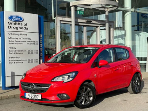 Opel Corsa Hatchback, Petrol, 2019, Red
