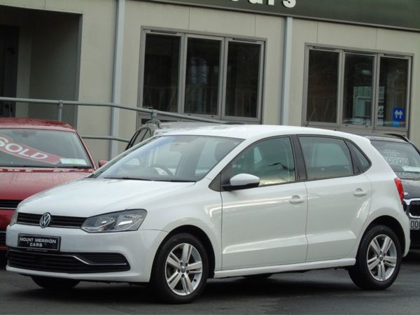 Volkswagen Polo Hatchback, Petrol, 2017, White