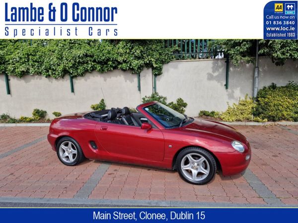 MG MGF Cabriolet, Petrol, 2000, Red