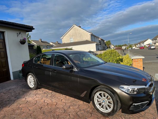 BMW 5-Series Saloon, Diesel, 2019, Brown