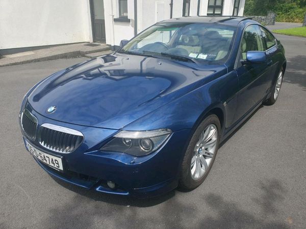 BMW 6-Series Coupe, Petrol, 2005, Blue