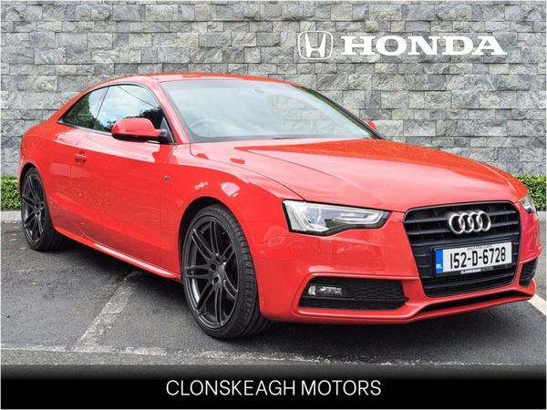 Audi A5 Coupe, Diesel, 2015, Red
