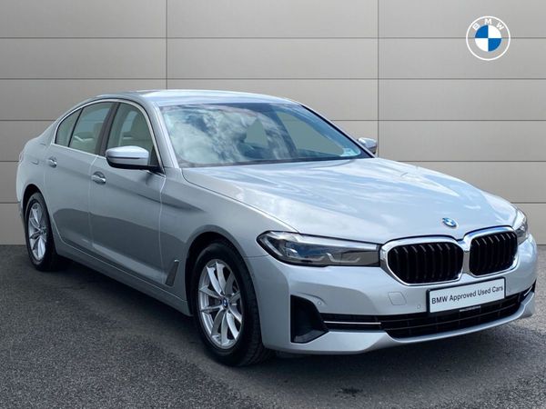 BMW 5-Series Saloon, Diesel, 2021, Silver