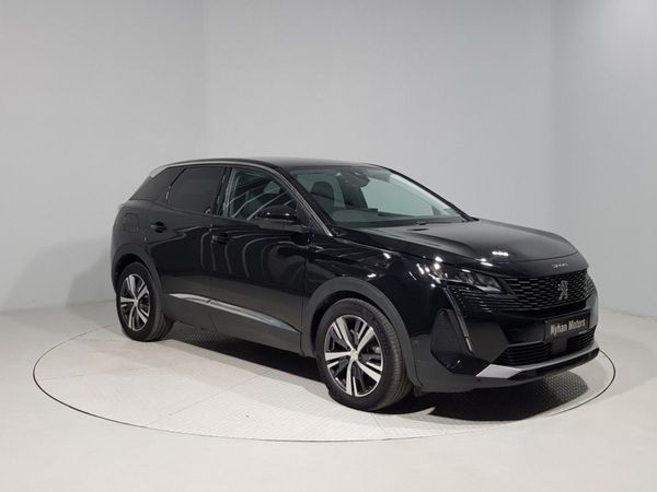 Peugeot 3008 SUV, Petrol Plug-in Hybrid, 2021, Black