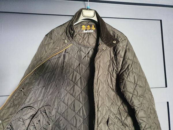 Barbour vintage quilted on sale jacket