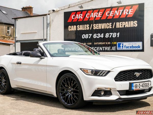 Ford Mustang Convertible, Petrol, 2018, White