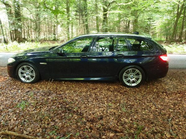 BMW 5-Series Estate, Diesel, 2013, Blue