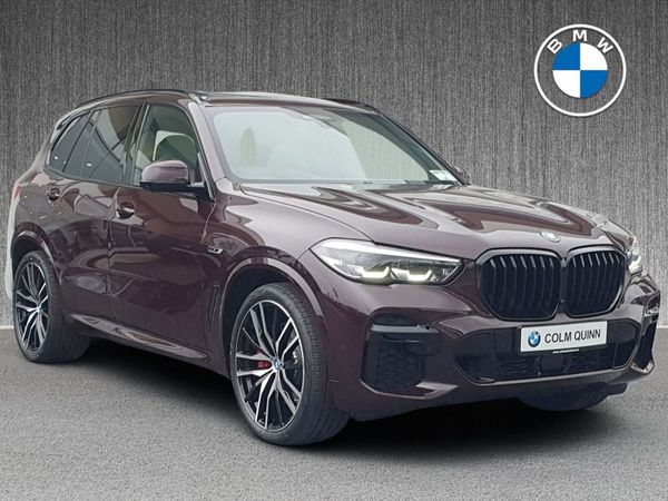 BMW X5 SUV, Petrol Plug-in Hybrid, 2023, Red