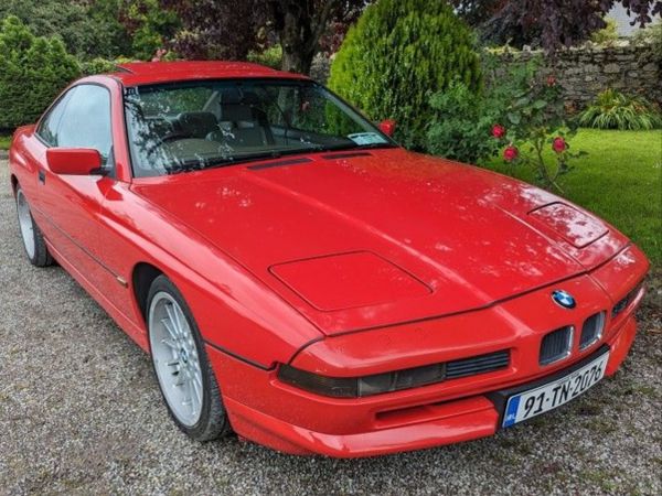 BMW 8-Series Coupe, Petrol, 1991, Red