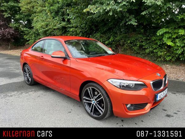 BMW 2-Series Coupe, Diesel, 2014, Orange