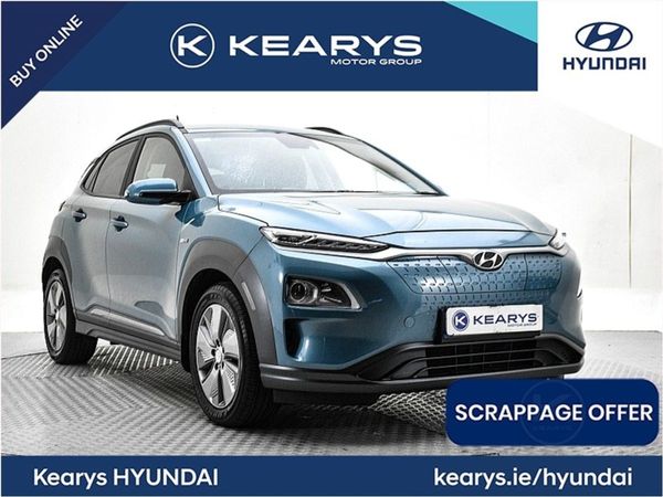 Hyundai KONA Crossover, Electric, 2021, Blue