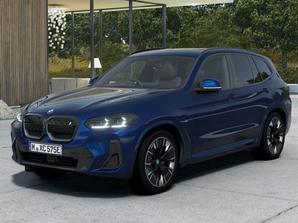 BMW iX3 SUV, Electric, 2024, Blue