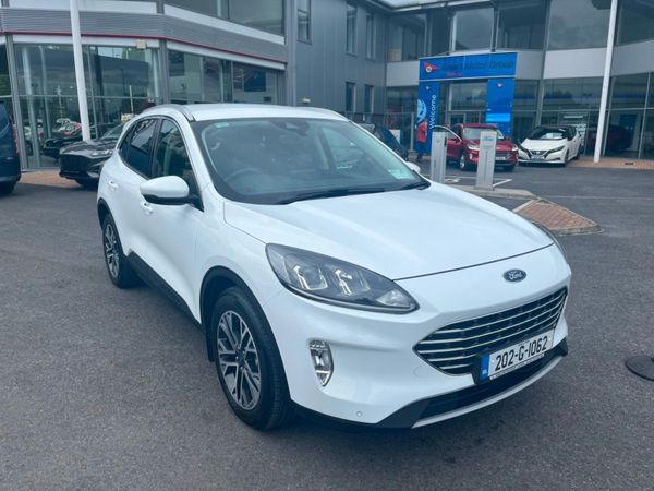 Ford Kuga SUV, Petrol Plug-in Hybrid, 2020, White