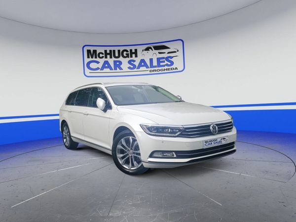 Volkswagen Passat Estate, Petrol, 2015, White