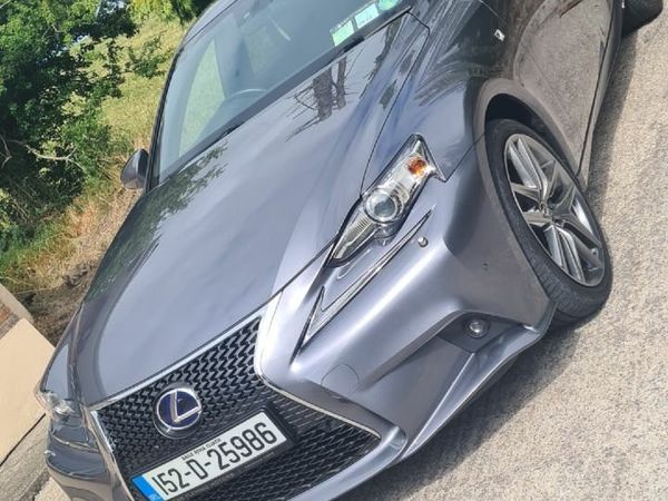 Lexus IS Saloon, Petrol Hybrid, 2015, Grey
