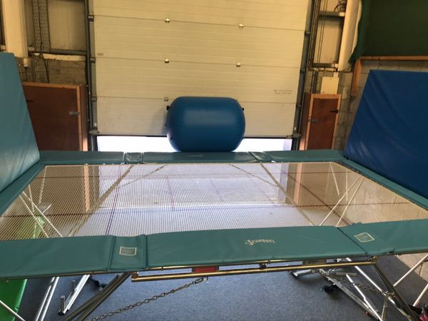 Used olympic clearance trampoline for sale