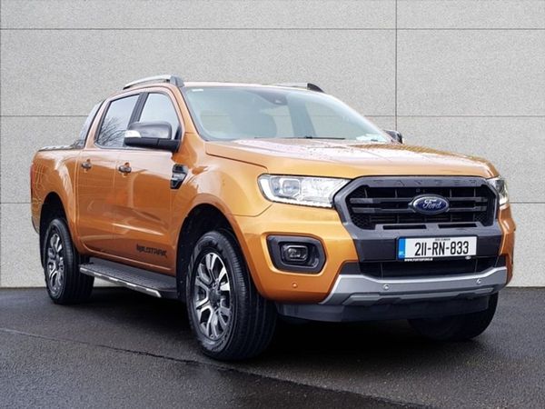 Ford Ranger Pickup, Diesel, 2021, Orange
