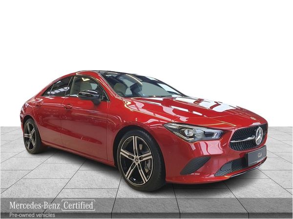 Mercedes-Benz CLA Coupe, Diesel, 2023, Red