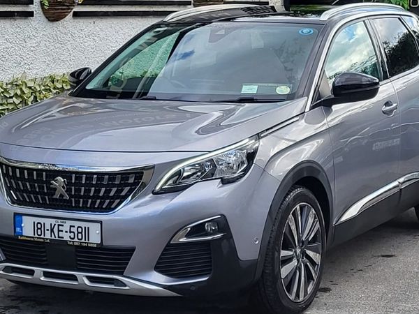 Peugeot 3008 Hatchback, Petrol, 2018, Grey
