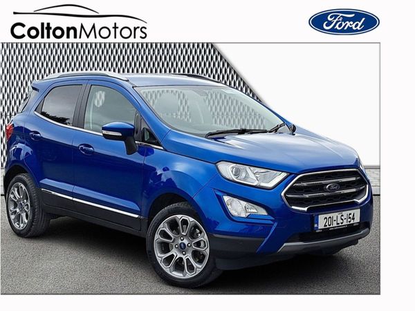 Ford EcoSport SUV, Petrol, 2020, Blue