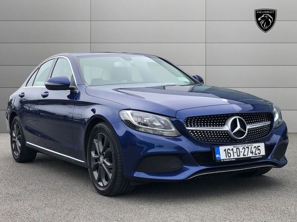 Mercedes-Benz C-Class Saloon, Diesel, 2016, Blue
