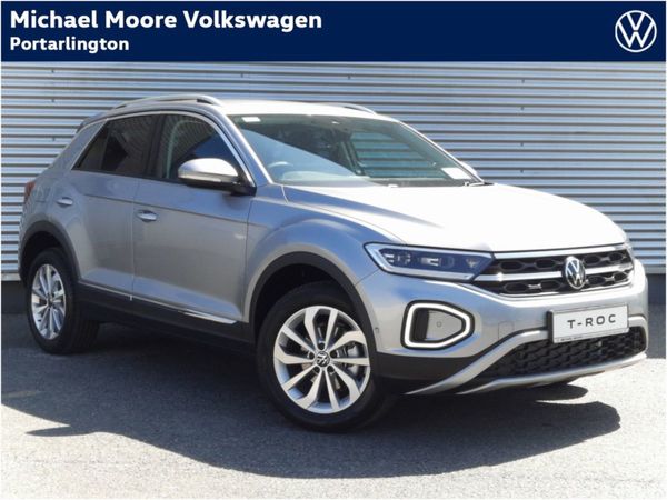 Volkswagen T-Roc SUV, Petrol, 2024, Silver