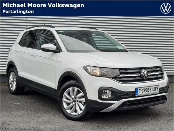 Volkswagen T-CROSS SUV, Petrol, 2024, White