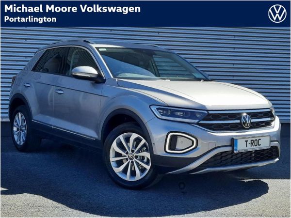 Volkswagen T-Roc SUV, Petrol, 2024, Silver