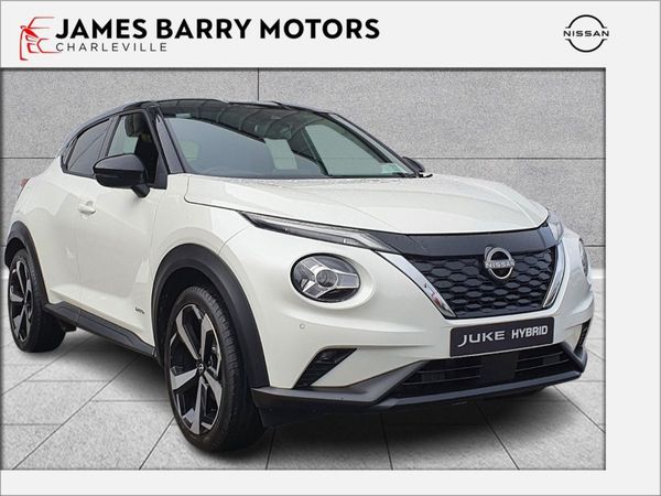 Nissan Juke SUV, Petrol Hybrid, 2025, White