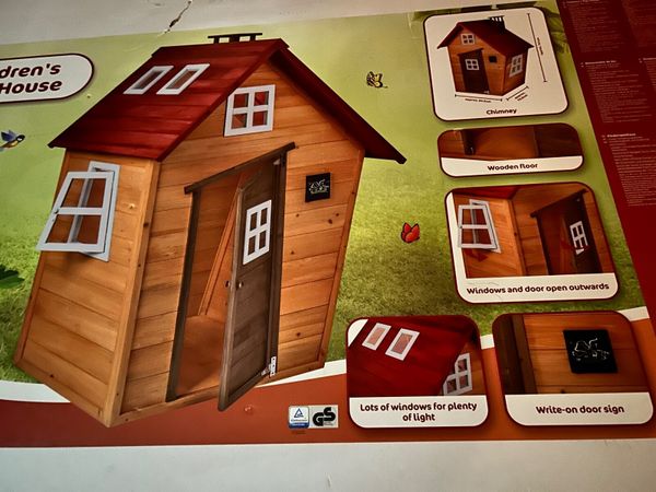 Lidl cheap wooden playhouse