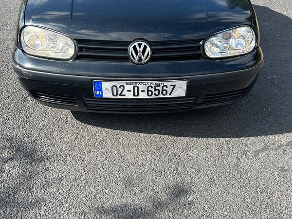 Volkswagen Golf Convertible, Petrol, 2002, Black