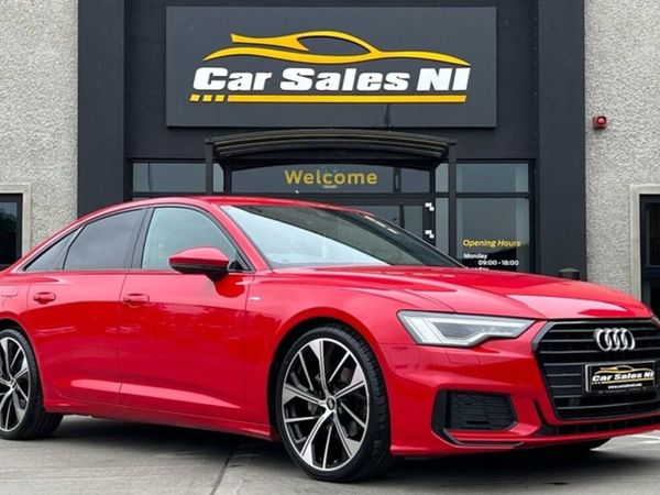 Audi A6 Saloon, Diesel, 2021, Red