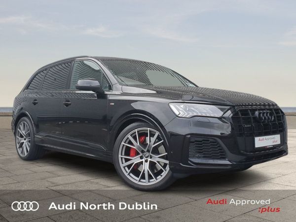 Audi Q7 SUV, Petrol Plug-in Hybrid, 2023, Black