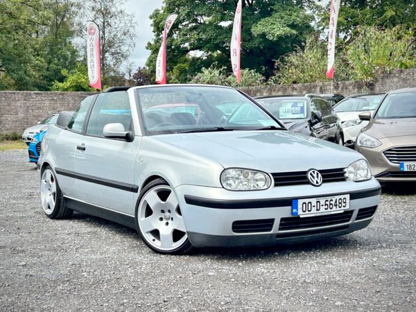 Volkswagen Golf Convertible, Petrol, 2000, Silver