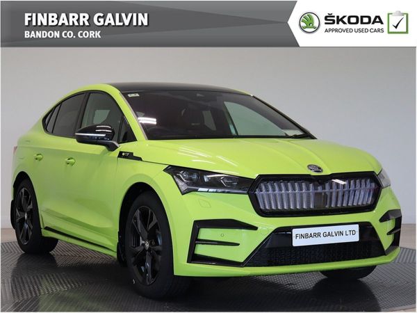 Skoda ENYAQ iV Coupe, Electric, 2023, Green