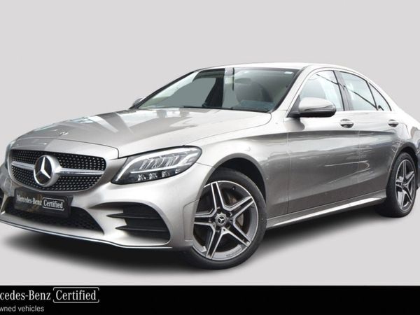 Mercedes-Benz C-Class Saloon, Petrol Hybrid, 2021, Silver