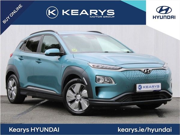 Hyundai KONA Crossover, Electric, 2021, Blue