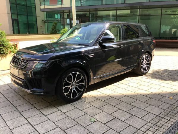 Land Rover Range Rover Sport SUV, Petrol Plug-in Hybrid, 2021, Black