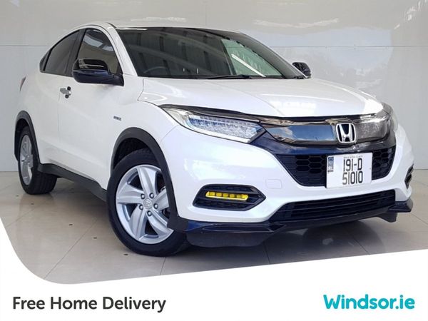 Honda VEZEL MPV, Petrol Hybrid, 2019, White