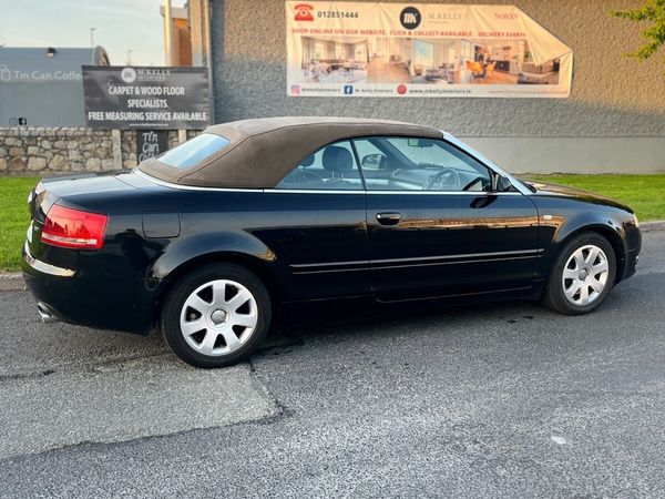 Audi A4 Convertible, Petrol, 2007, Black