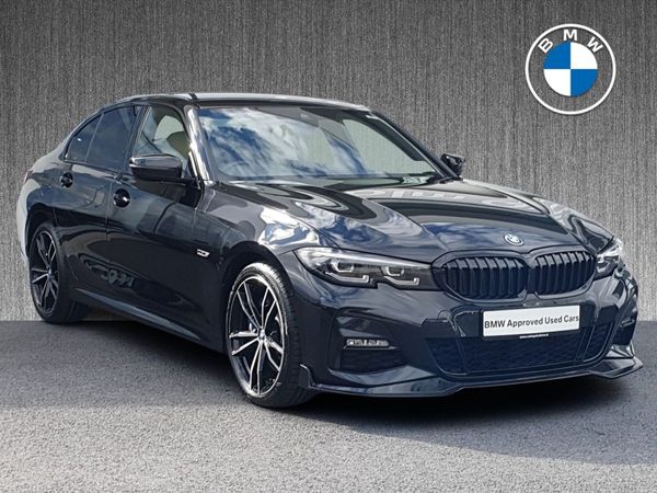BMW 3-Series Saloon, Petrol Plug-in Hybrid, 2022, Black