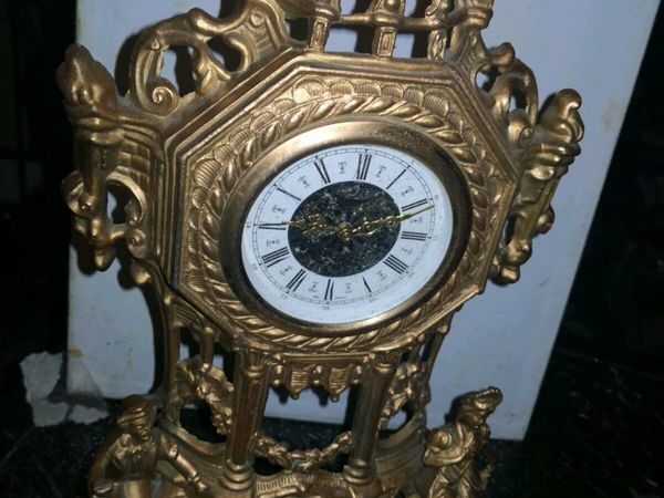 Solid brass Table clock