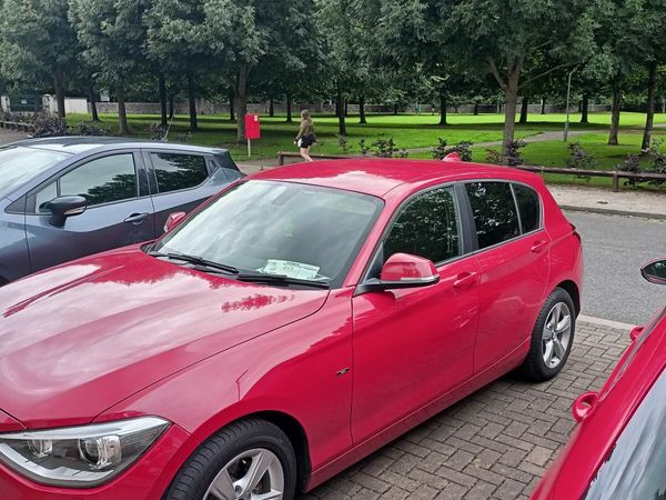 BMW 1-Series Hatchback, Petrol, 2014, Red