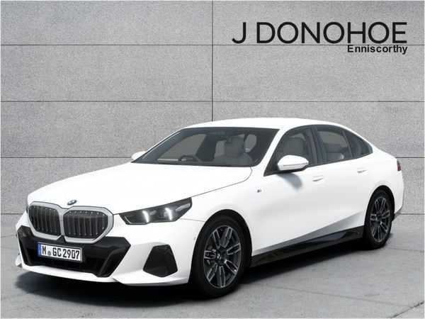 BMW 5-Series Saloon, Petrol, 2023, White
