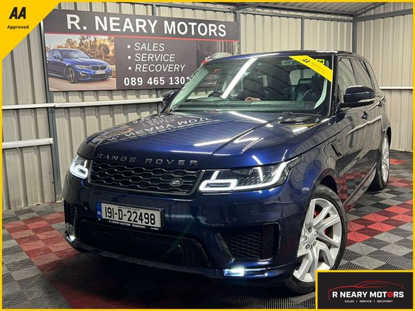 Land Rover Range Rover Sport SUV, Petrol Plug-in Hybrid, 2019, Blue