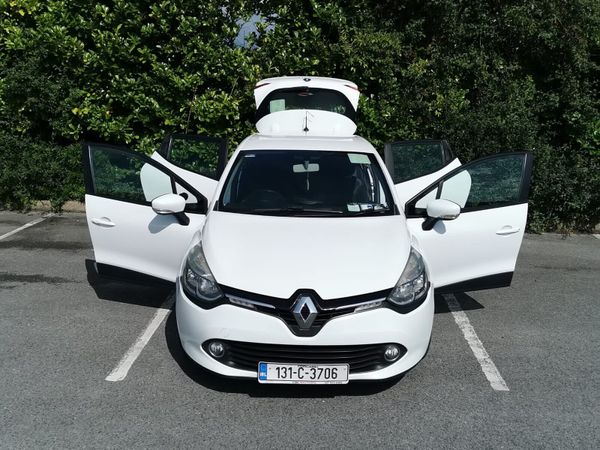 Renault Clio Hatchback, Diesel, 2013, White