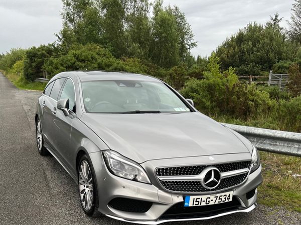 Mercedes-Benz CLS-Class Estate, Diesel, 2015, Silver