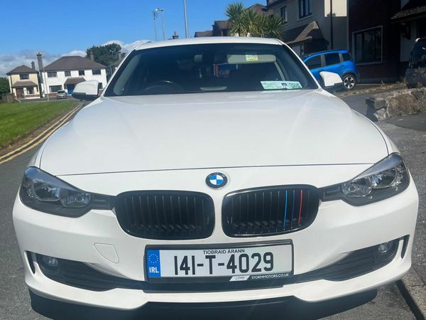 BMW 3-Series Saloon, Diesel, 2014, White