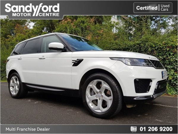 Land Rover Range Rover Sport SUV, Petrol Plug-in Hybrid, 2020, White